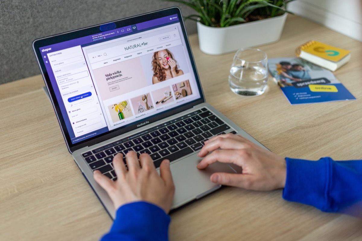 Shopify example for parker small businesses