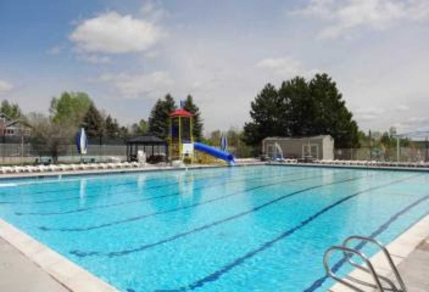 Pool in clarke farms parker colorado