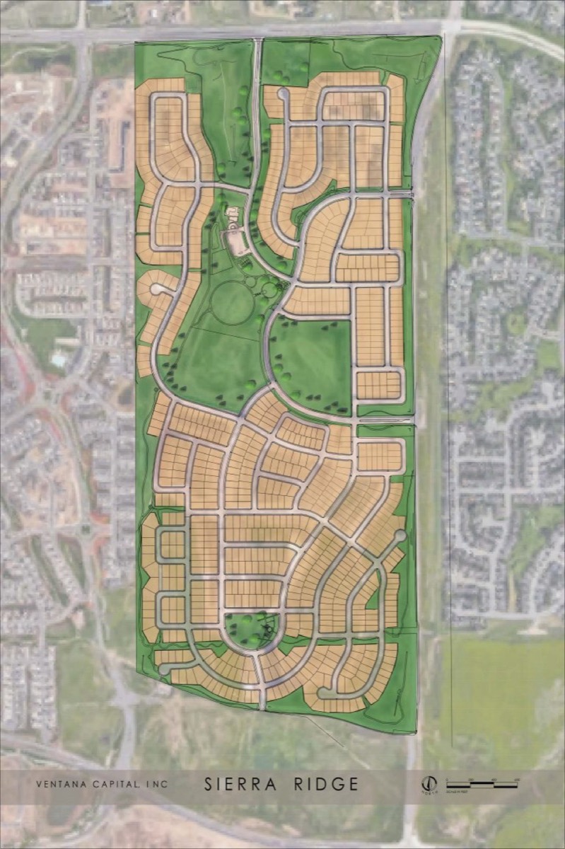 Sierra ridge development plan