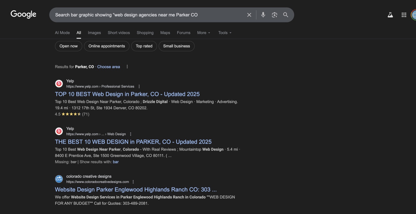 Web Design Agencies Near Me