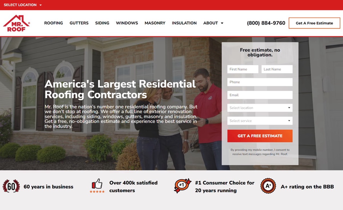 Why Roofing Websites Leak Leads In Douglas County