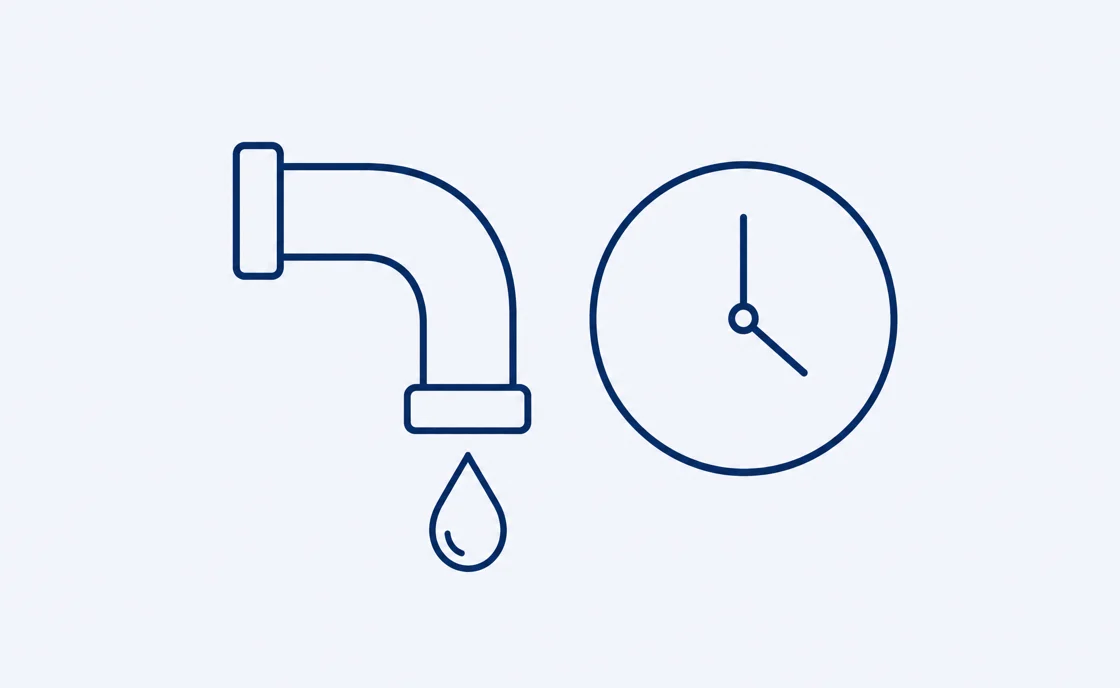 An emergency call-out page, shown as an illustration